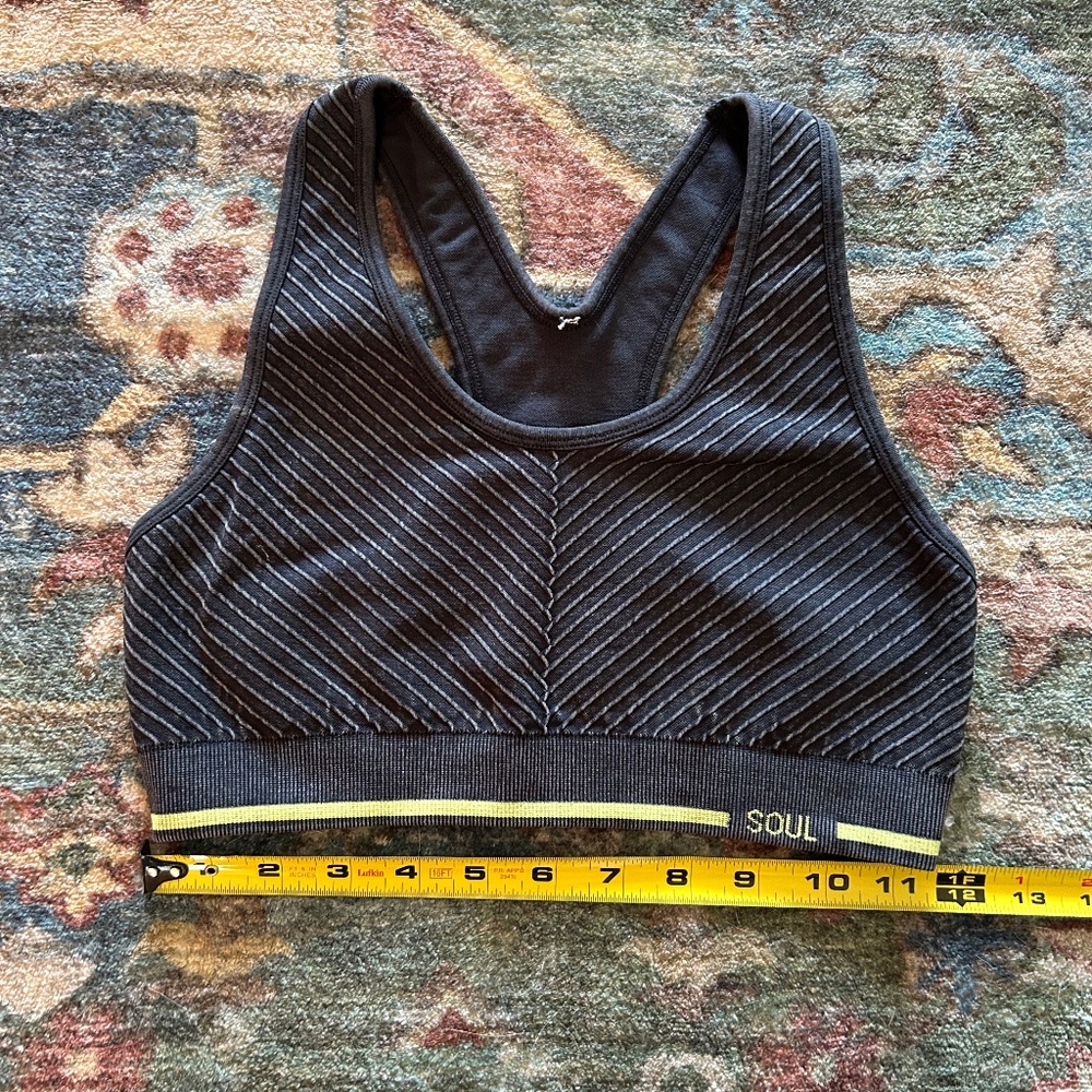 Soul by SoulCycle Ribbed Sports Bra